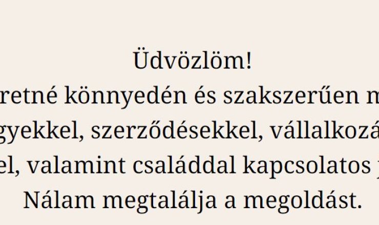 Szekeresné Dr. Zsák Krisztina ügyvéd